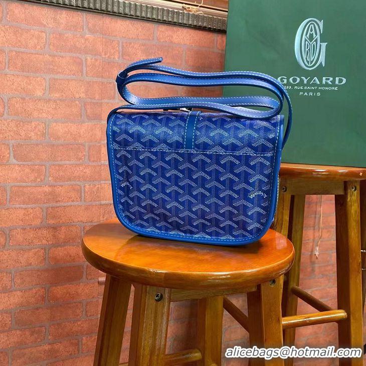 Duplicate Goyard New Original Messenger Bag PM 8962 Light Blue