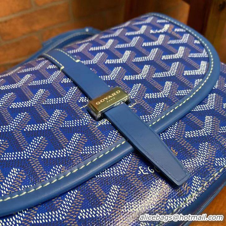 Duplicate Goyard New Original Messenger Bag PM 8962 Light Blue