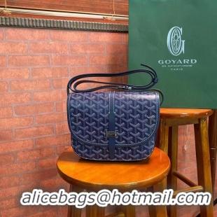 Reproduction Goyard New Original Messenger Bag PM 8962 Navy Blue