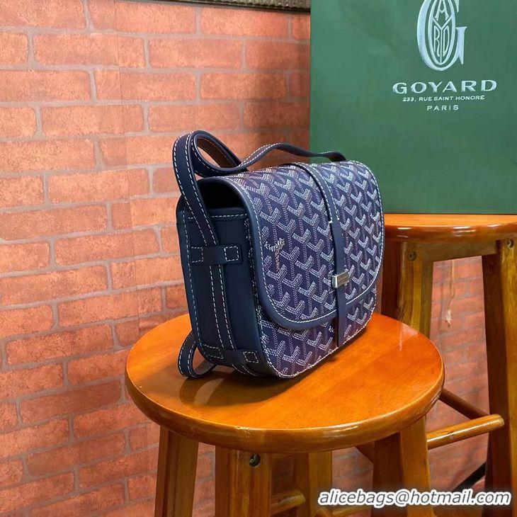 Reproduction Goyard New Original Messenger Bag PM 8962 Navy Blue