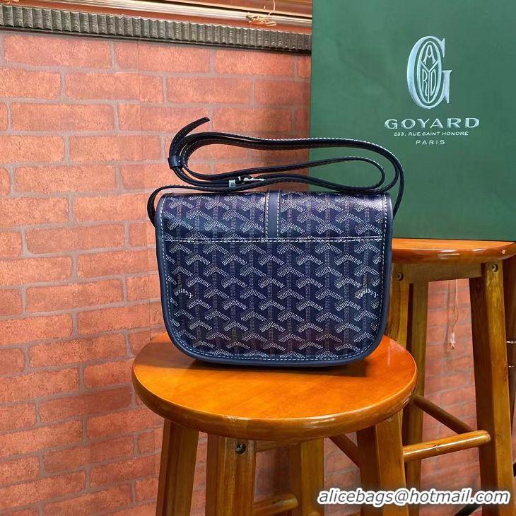 Reproduction Goyard New Original Messenger Bag PM 8962 Navy Blue