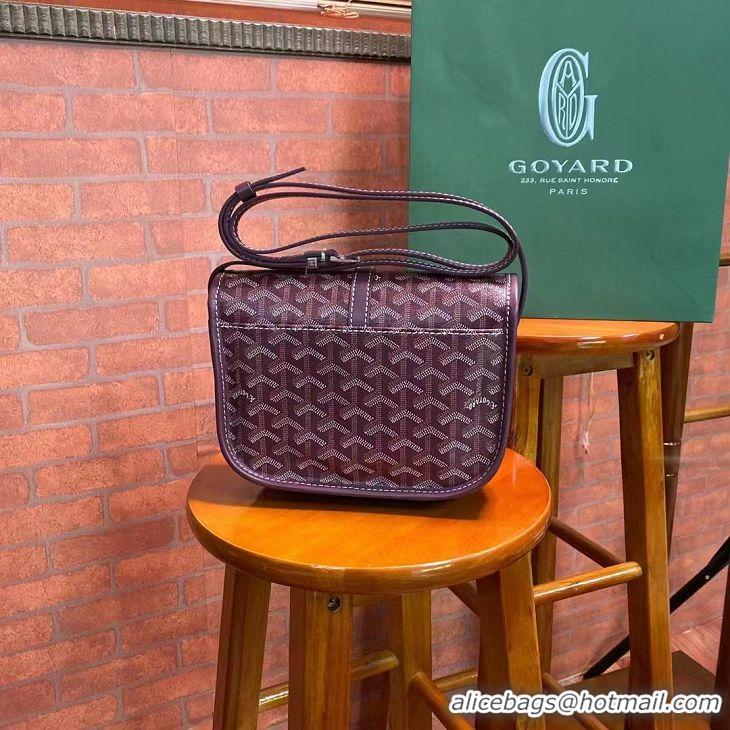 Cheapest Goyard New Original Messenger Bag PM 8962 Bungundy