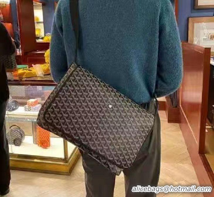 Top Sale Goyard Original Large Book Bag Messenger Bag 8961 Black