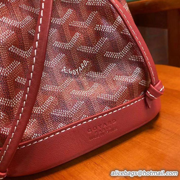 Top Quality Goyard Original Petit Flot Small Bucket Bag G8715 Red