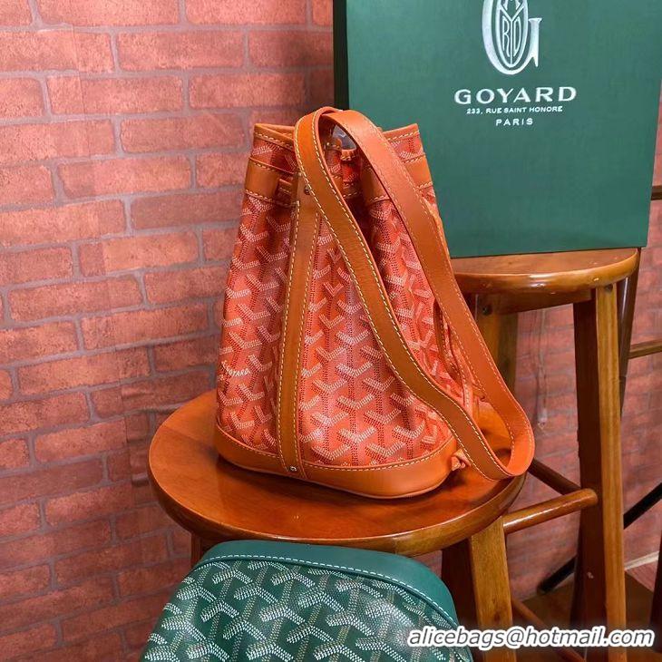 Famous Brand Goyard Original Petit Flot Small Bucket Bag G8715 Orange