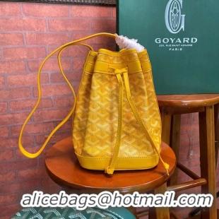 Good Product Goyard Original Petit Flot Small Bucket Bag G8715 Yellow