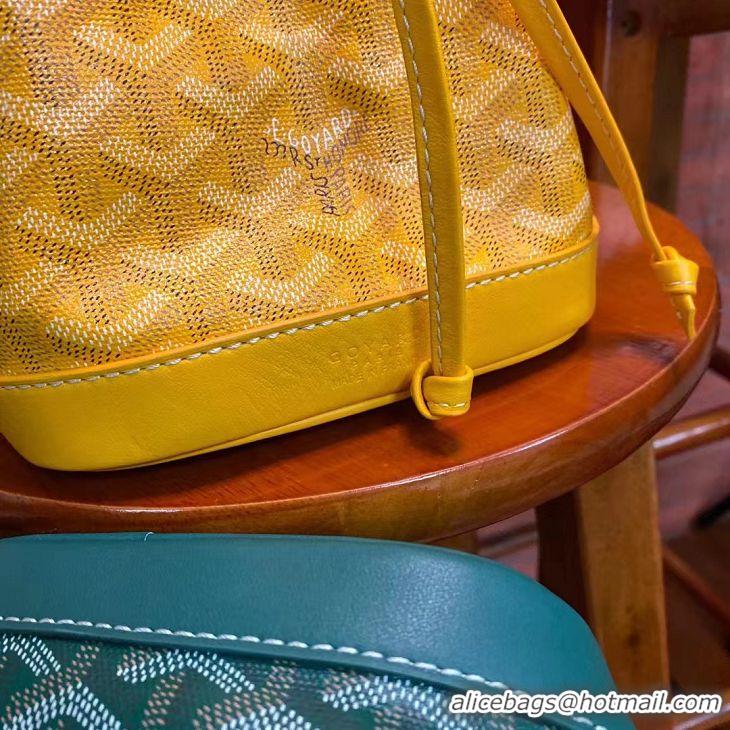 Good Product Goyard Original Petit Flot Small Bucket Bag G8715 Yellow