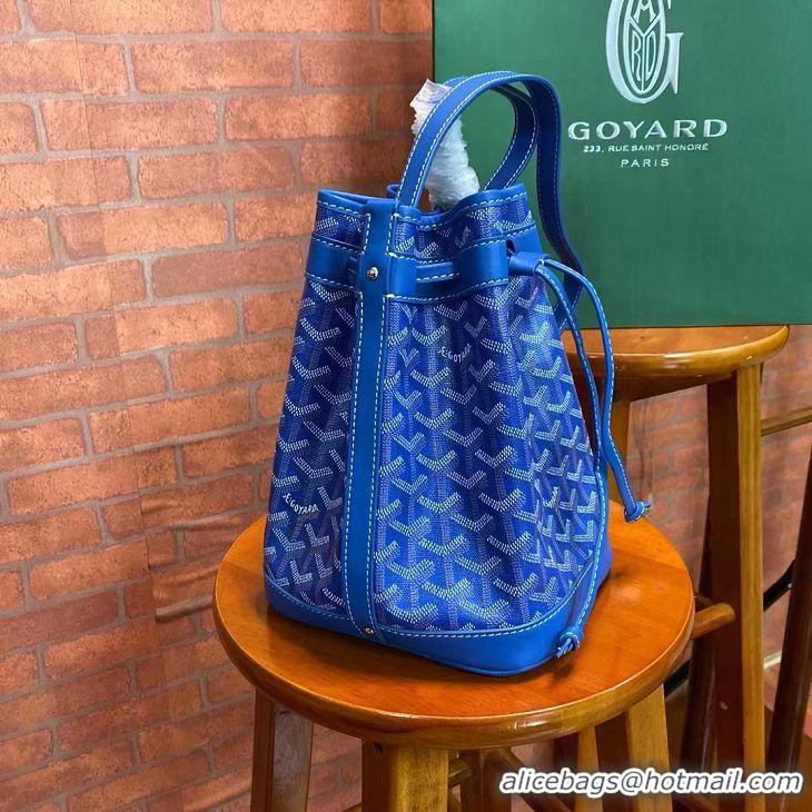 Traditional Specials Goyard Original Petit Flot Small Bucket Bag G8715 Light Blue