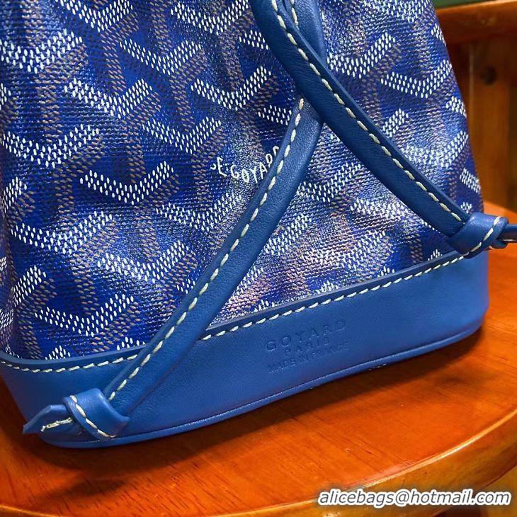 Traditional Specials Goyard Original Petit Flot Small Bucket Bag G8715 Light Blue