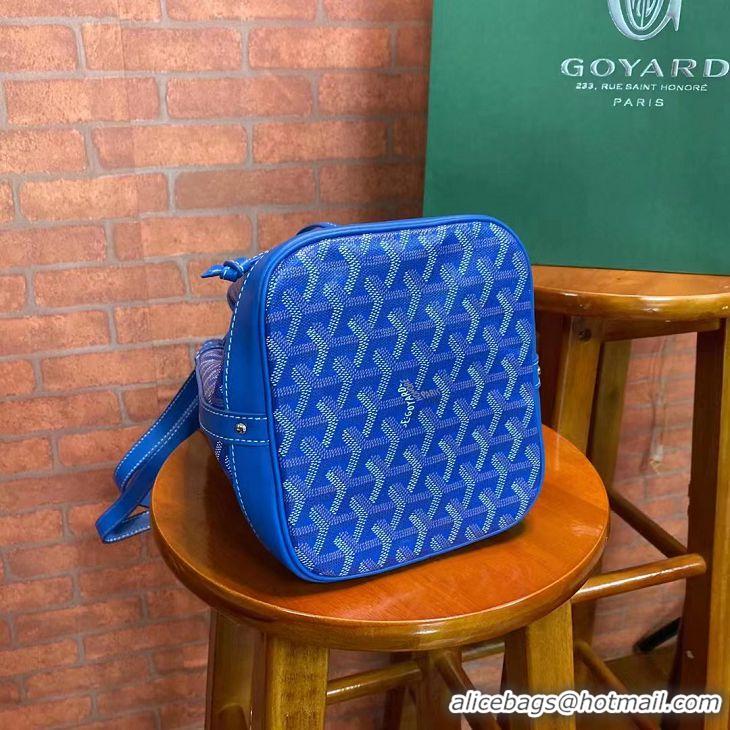 Traditional Specials Goyard Original Petit Flot Small Bucket Bag G8715 Light Blue