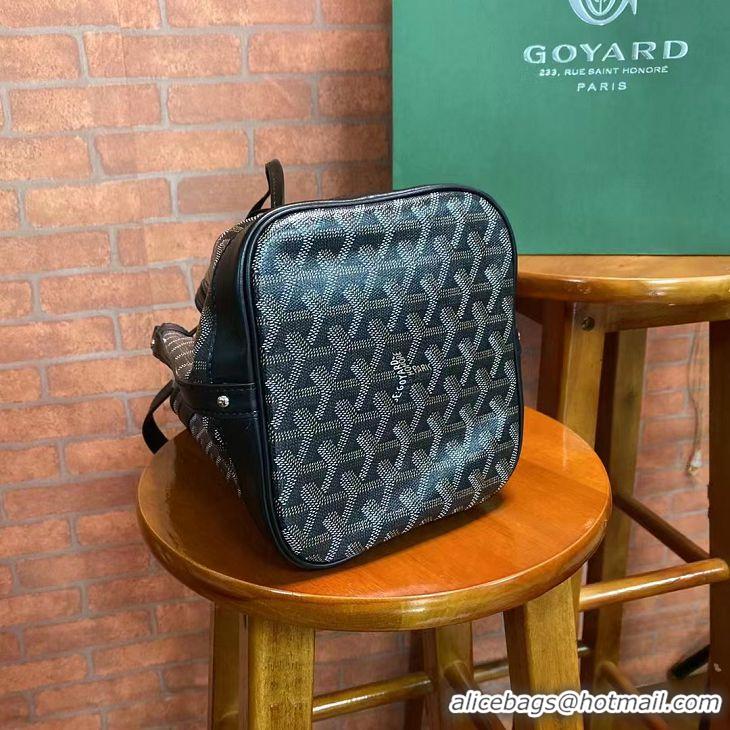 Famous Brand Goyard Original Petit Flot Small Bucket Bag G8715 Black