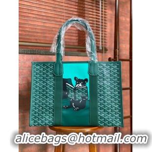 Trendy Design Goyard New Villette Tote Bag G1152 Green