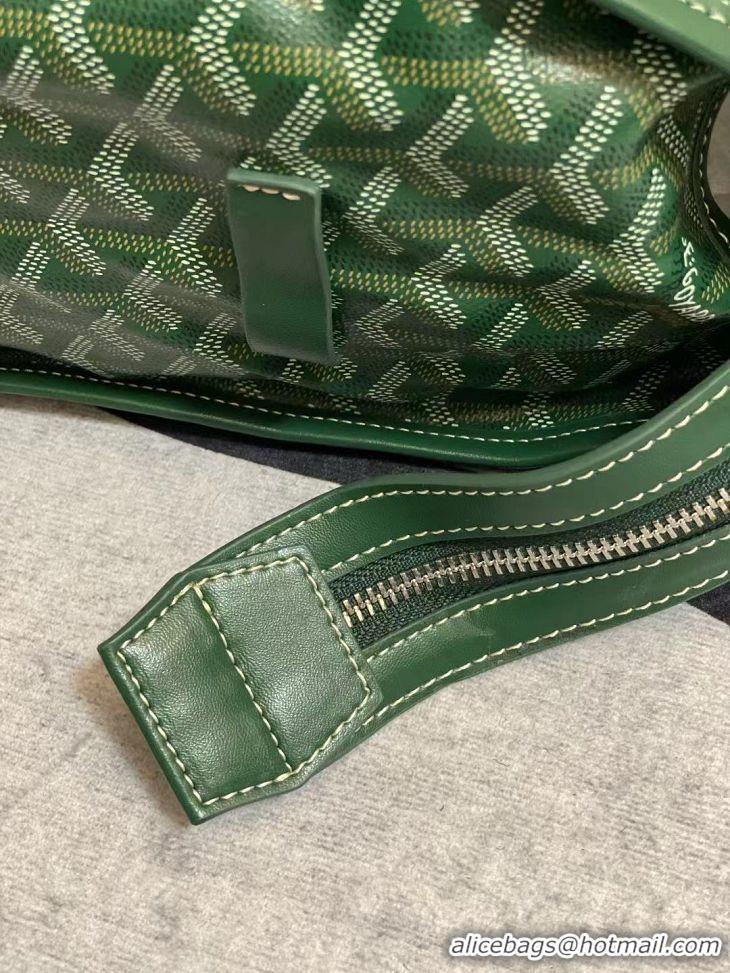 Hot Sall Goyard Sac Marquises Zippered Tote Bag 00317 Green