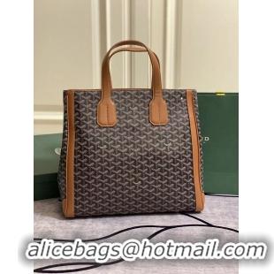 New Style Goyard Mens Messenger Bags And Totes 8977 Black And Tan