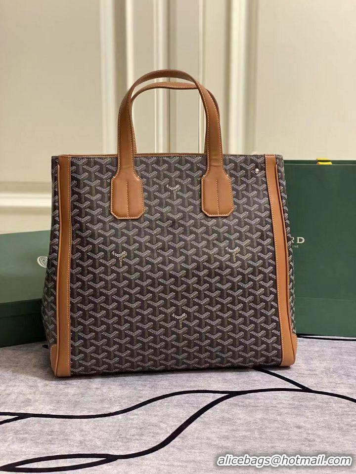 New Style Goyard Mens Messenger Bags And Totes 8977 Black And Tan