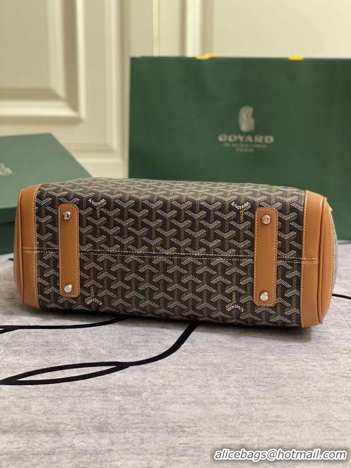 New Style Goyard Mens Messenger Bags And Totes 8977 Black And Tan