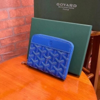 ​Grade Discount Goyard Original Zippy Coin Purse 020084 Light Blue