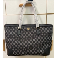 Buy Classic Gucci Ophidia medium tote with Web 631685 Black