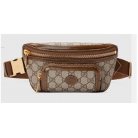 Original Cheap Gucci Belt bag with Interlocking G 682933 Brown