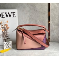 Top Quality Loewe Puzzle Bag Original Leather 61837 pink