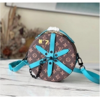 Perfect Discount Louis Vuitton Monogram Canvas M59706 light blue