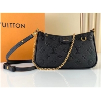 Famous Brand Louis Vuitton EASY POUCH ON STRAP M81066 black