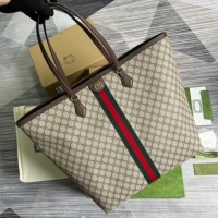 Famous Brand Gucci Backpack with Interlocking G 674147 Brown&green