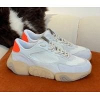 Grade Quality Valentino Mesh Bubbleback Sneakers 030744  White/Beige/Orange