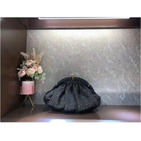 Low Price FENDI raffia bag F7641 black