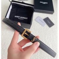 Unique Discount YSL calf leather 20MM BELT SL1462