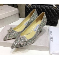 Discount Jimmy Choo Love Buckle Sequins Pumps 021962