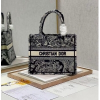 Good Quality SMALL DIOR BOOK TOTE Embroidery C1331-8