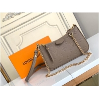 Top Quality Louis Vuitton EASY POUCH ON STRAP M80349 Taupe