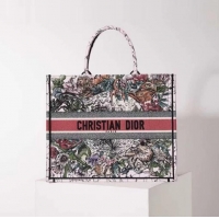 Famous Brand DIOR BOOK TOTE Embroidery C1286-22