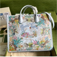 Buy Inexpensive Gucci GG medium tote bag 687827 White