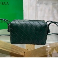 Shop Grade Bottega Veneta Mini Loop Crossbody Bag Raintree BV0531 Green