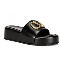 Most Popular Valentino Garavani Vlogo Signature Slides V8410 Black