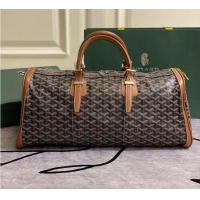 Promotion New Goyard Duffle Bag 8950 Black And Tan