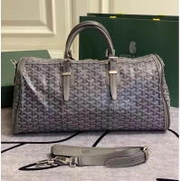 Inexpensive Newest Goyard Duffle Bag 8950 Dark Grey