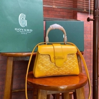 ​High Quality Goyard Original Saigon Tote Bag With Strap Mini 8942 Yellow