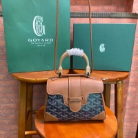 Super Quality Goyard Original Saigon Tote Bag With Strap Mini 8942 Black And Tan