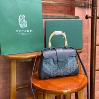 2017 New Goyard Original Saigon Tote Bag With Strap Mini 8942 Dark Grey