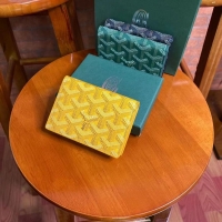 Buy Discount Goyard New Card Case 020092 Yellow