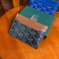 Cheapest Goyard Original Card Holder 020090 Black And Tan