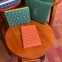 Good Product Goyard Original Passport Holder 020109 Orange