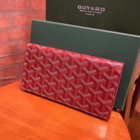 Shop Discount Goyard Original Long Purse 020081 Red