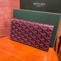 Inexpensive Goyard Original Long Purse 020081 Bungundy