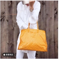 Shop Cheap Goyard Original Sac Hardy Tote Bag 8955 Yellow