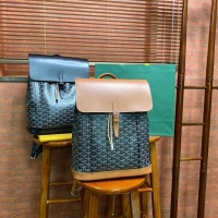 Newly Launched Goyard Alpin Original Backpack G8710 Black And Tan