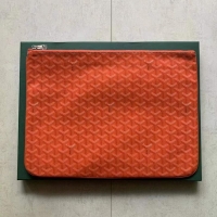 Well Crafted Goyard Original Senat Pouch iPad Bag Large L020115 Orange